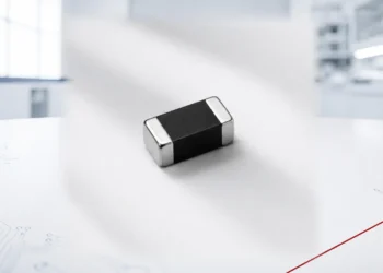 真实黑色陶瓷本体与平齐银色端电极的 MLV 产品